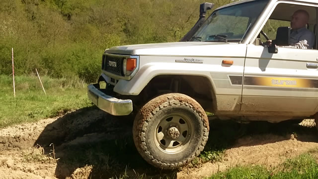 Initiation 4x4 croisement de pont