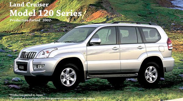 Toyota série 120 (2002-)